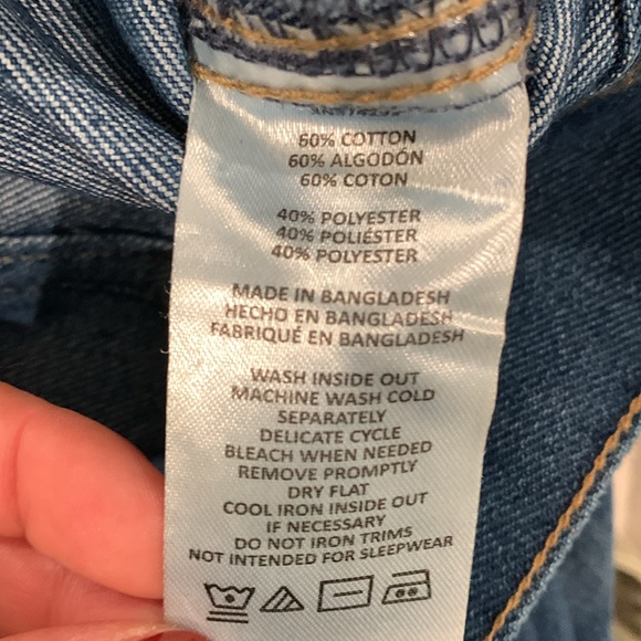 DKNY Girls Denim Jacket Size 7 - Picture 8 of 8